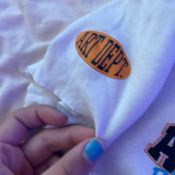 Graphic crop top - Picture 8 of 9